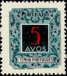 Stamp, Postage due, East Timor,  