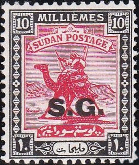 Postman with Dromedary (Camelus dromedarius)