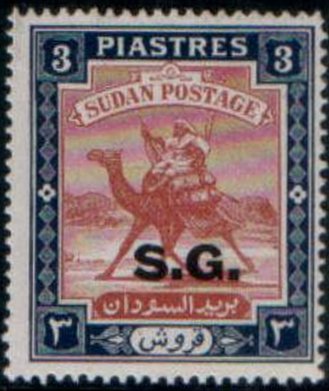 Postman with Dromedary (Camelus dromedarius)