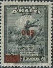 Colonel Francois Capois surcharged 5c on 1,35G