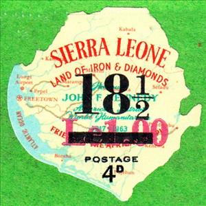 Stamp, Mi:SL 314 surcharged, Sierra Leone,  