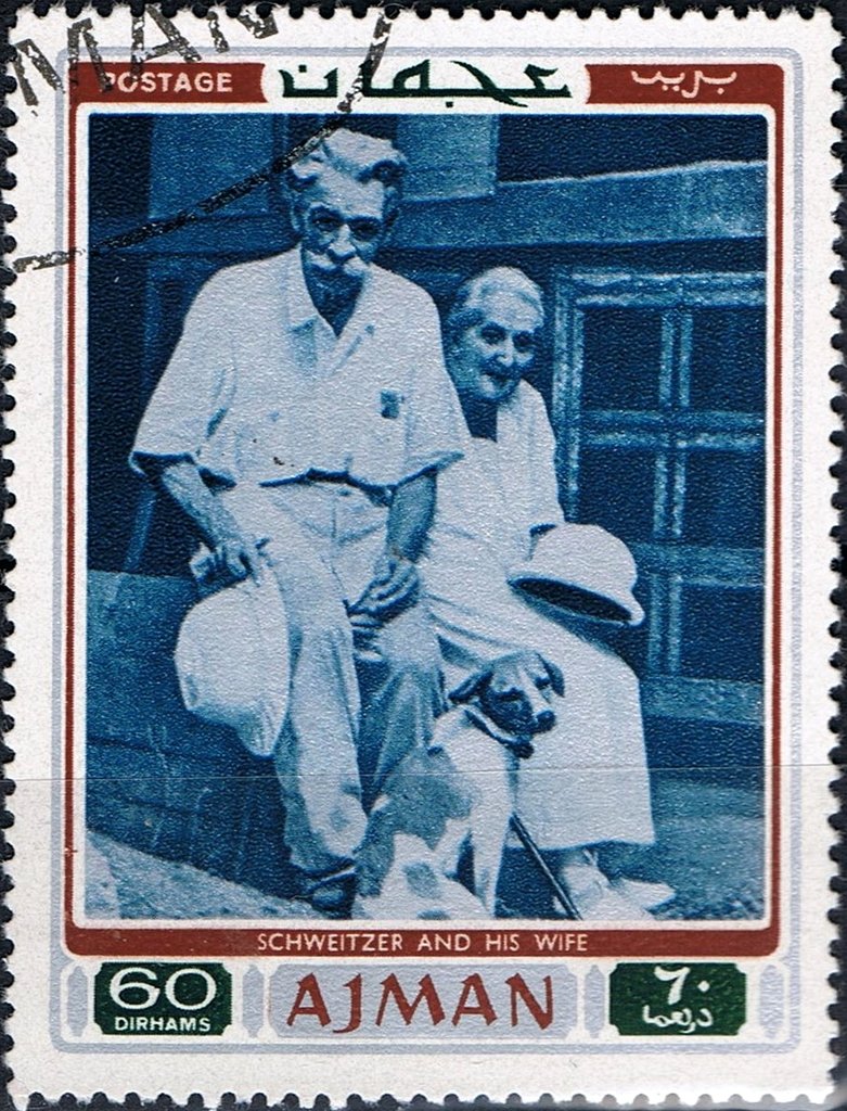 Schweitzer and his wife