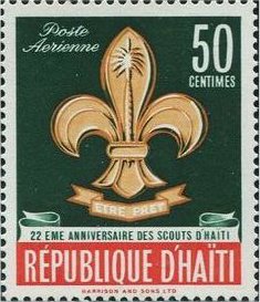 Stamp, Haitian Boy Scout Movement, Haiti,  , Scouting