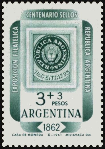 Italian presStamp exhibition ARGENTINA '62