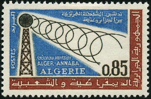 Hertzian connection Alger-Annaba