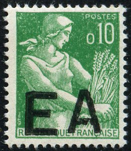 Stamp, Reaper, Algeria,  
