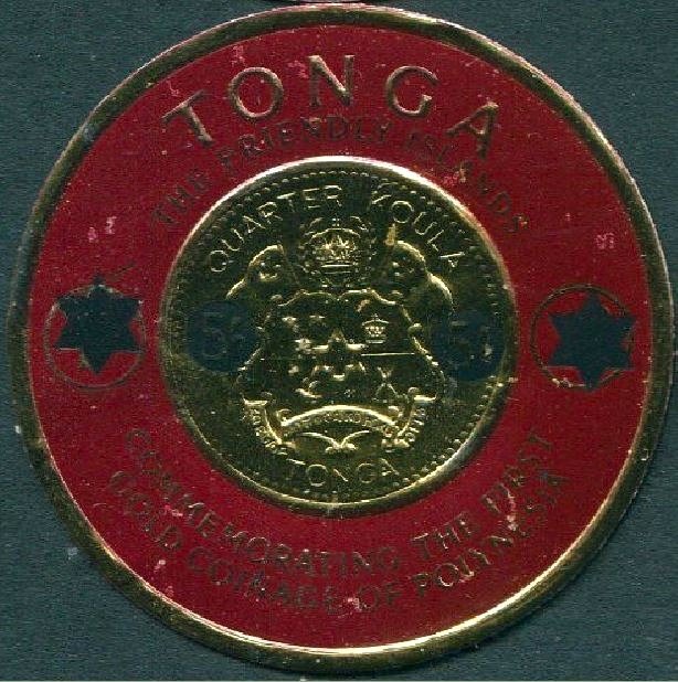 Red on Gold