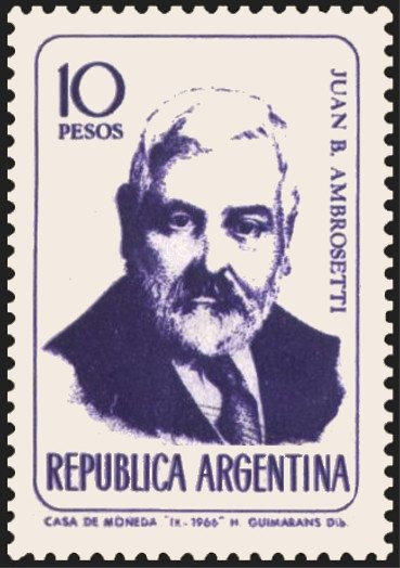 Juan B. Ambrosetti (1865-1917)