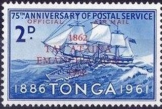 Stamp, Overprinted, Tonga,  , Sailing Ships, Sea