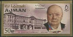 Winston Spencer Churchill and Buckingham-Palace