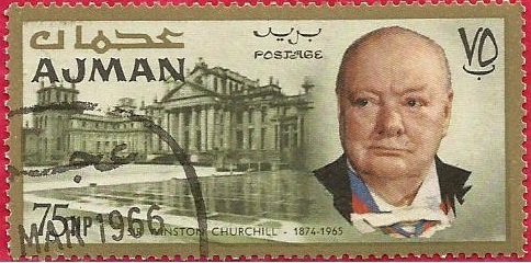 Winston Spencer Churchill and Blenheim-Palace
