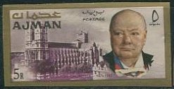 Winston Spencer Churchill and Westminster-Abbey