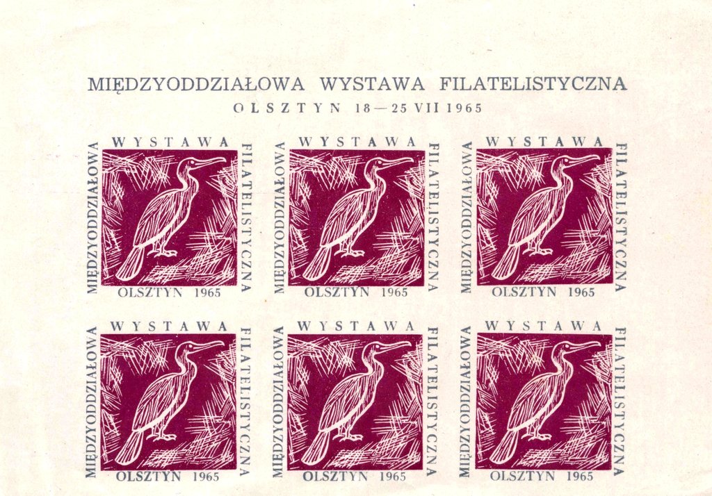 The inter-section philatelic exhibition Olsztyn 1965