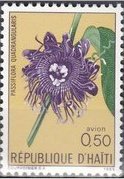 Stamp, Passiflora quadrangularis, Haiti,  , Flowers, Plants (Flora)