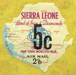 Stamp, Mi:SL 261 surcharged, Sierra Leone,  