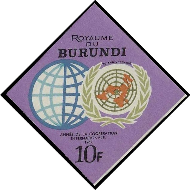 Globe and UN emblem