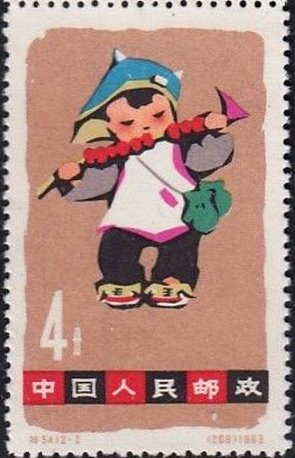 Child eating berries