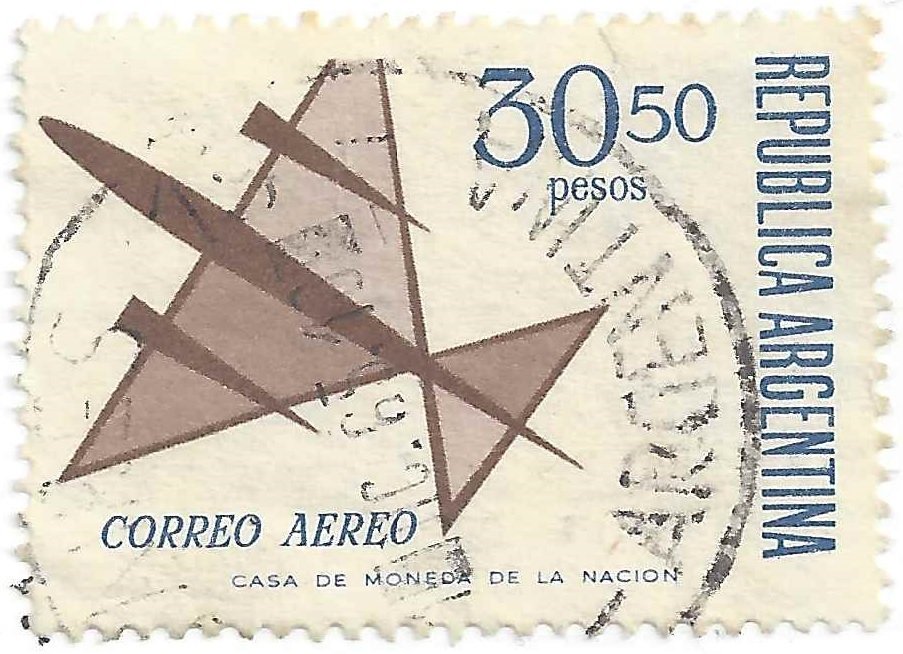 Air Mail - Stylized aircraft