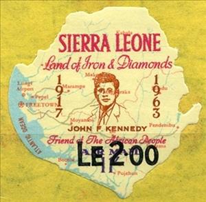 Stamp, Mi:SL 278 surcharged, Sierra Leone,  