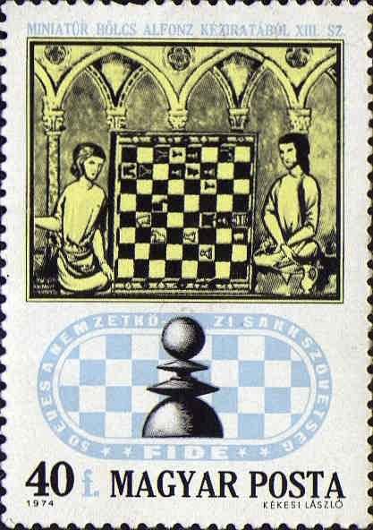 Chess Players from 15th Century Manuscript