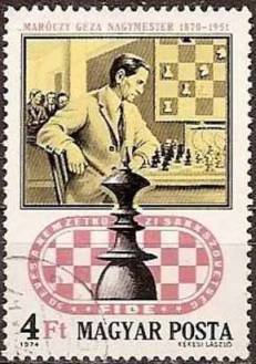 Hungarian Grandmaster Géza Maróczy