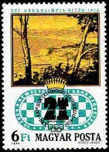 View of Nice, 1974 Chess Olimpics