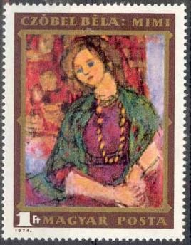 Mimi by Béla Czóbel