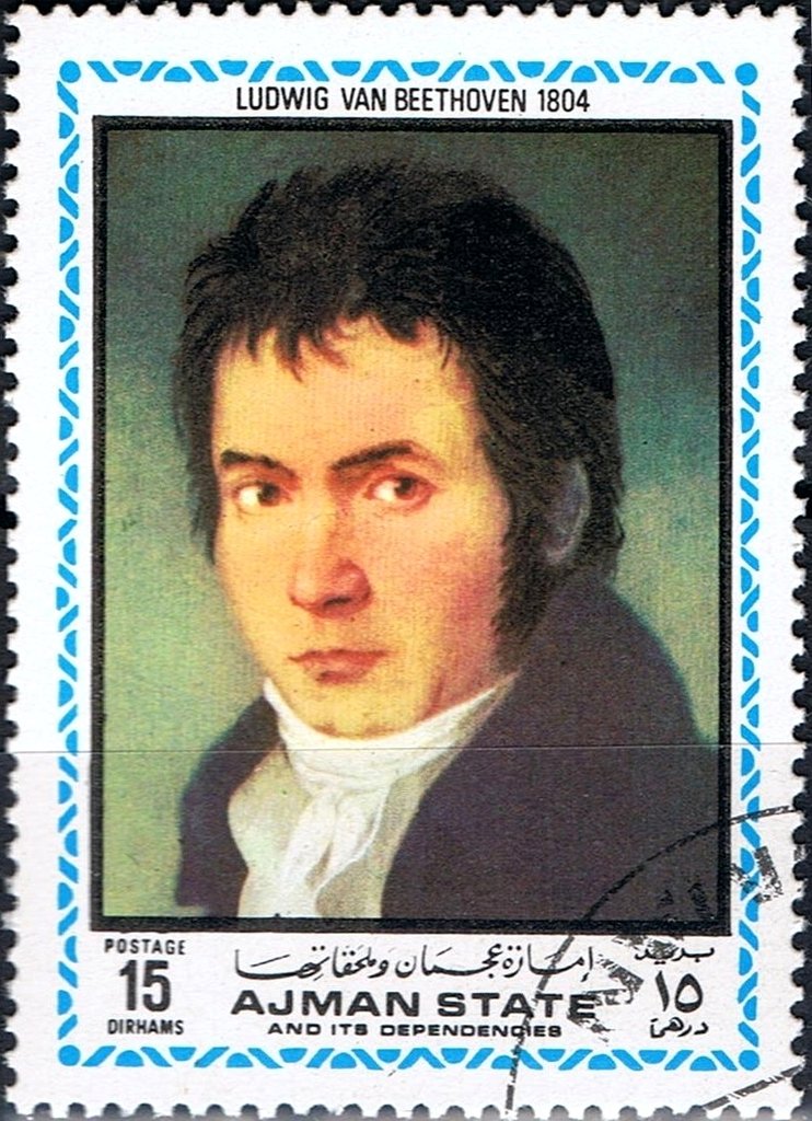 Ludwig van Beethoven (1770-1827); painting from 1804