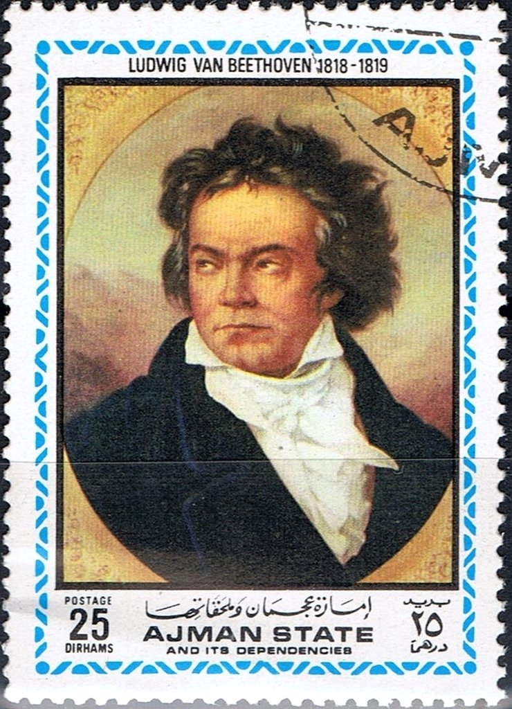 Ludwig van Beethoven (1770-1827); painting from 1818/19