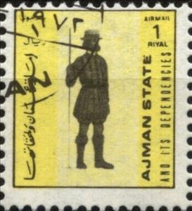 Stamp, Uniforms, Ajman,  , Uniforms
