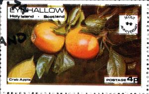 Stamp, Crab apple, Cinderellas,  , Fruits