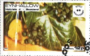 Stamp, Ivy, Cinderellas,  , Fruits