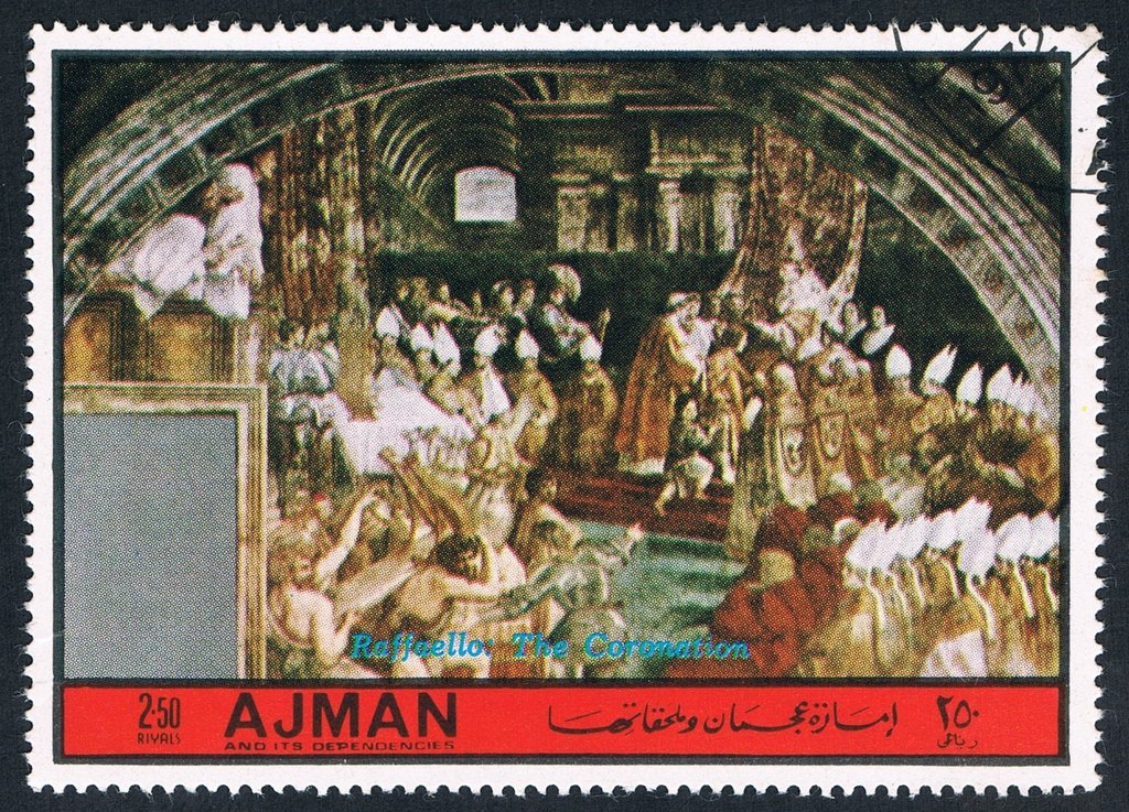 The Coronation of Charlemagne; Stanza dell'Incendio di Borgo