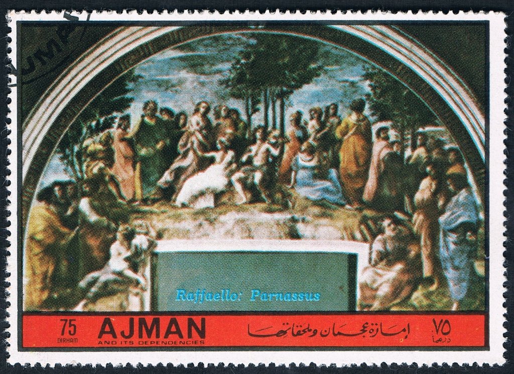 The Parnassus; Stanza della Sagnatura, Vatican Palace