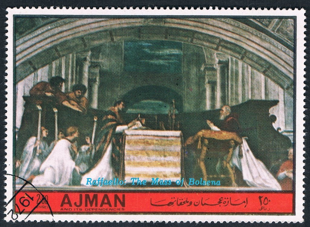 The Mass at Bolsena; Stanza di Eliodoro