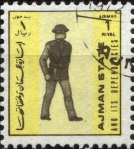 Stamp, Uniforms, Ajman,  , Uniforms