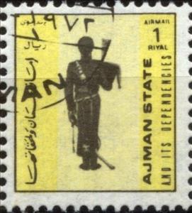 Stamp, Uniforms, Ajman,  , Uniforms