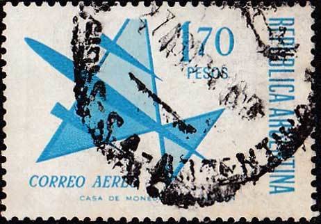 Air Mail - Stylized aircraf
