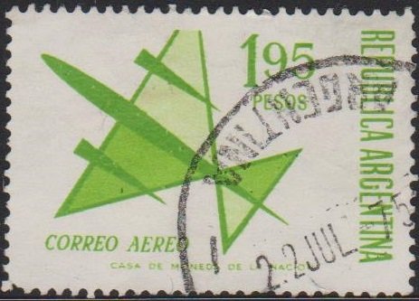 Air Mail - Stylized aircraft