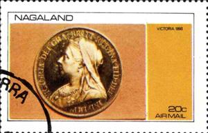 Stamp, Victoria 1893, Cinderellas,  , Coins