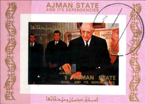 Souvenir Sheet, Personalities, Ajman,  , People