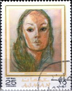Stamp, Tobi, Ajman,  , Paintings