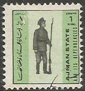 Stamp, Russia, Ajman,  