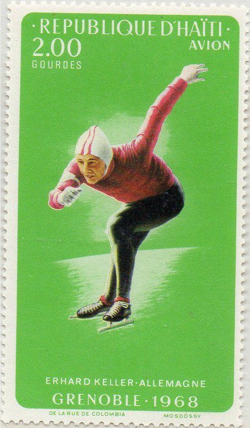 E. Keller, Speedskating