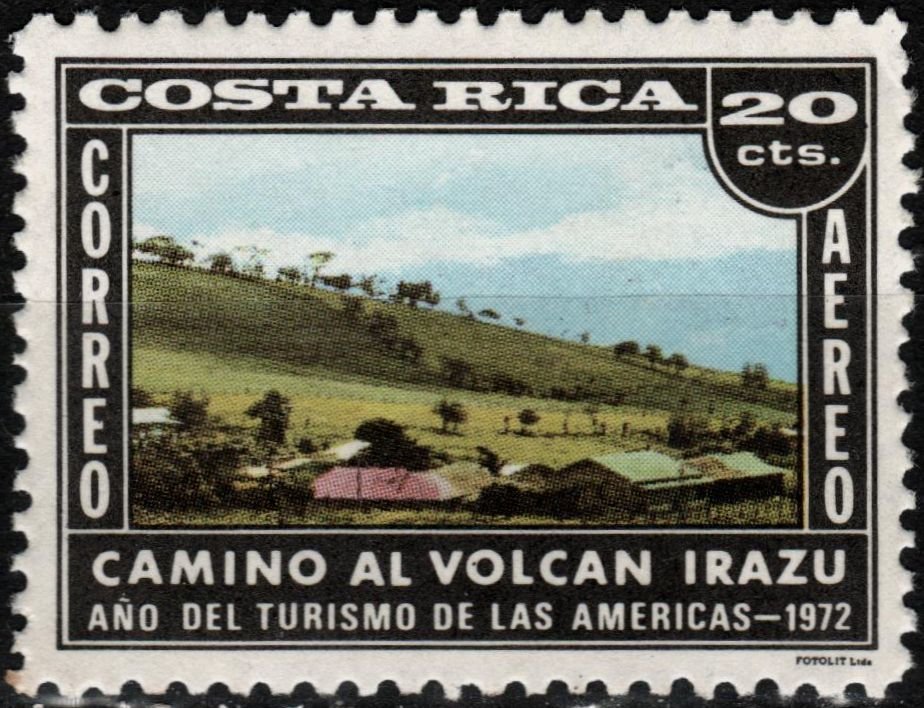 Road to Irazu Volcano