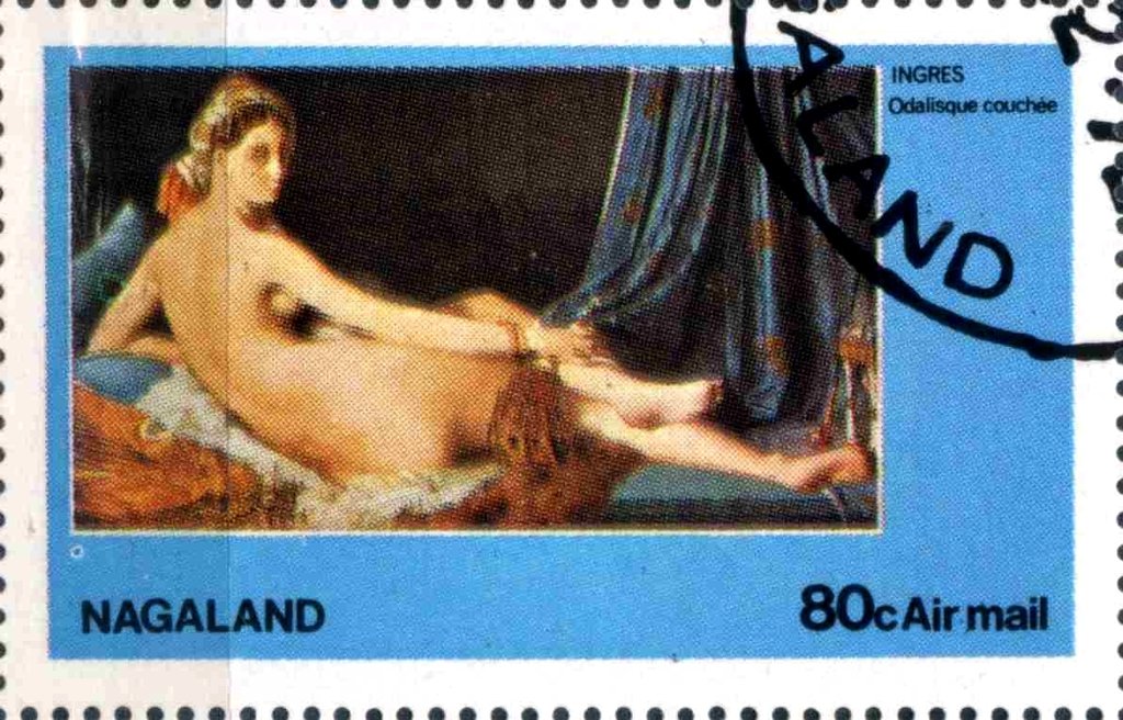 Ingres - "Odalisque couchee"