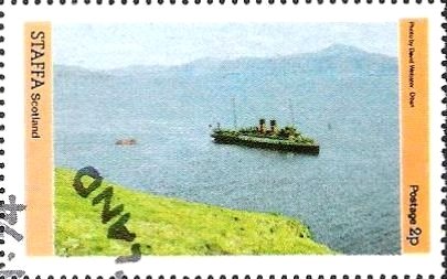 Stamp, Photo by David Webster Oban, Cinderellas,  