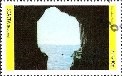 Stamp, Photo by David Webster Oban, Cinderellas,  