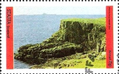 Stamp, Photo by David Webster Oban, Cinderellas,  