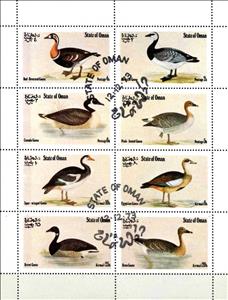 Mini Sheet, Goose, Cinderellas,  , Birds